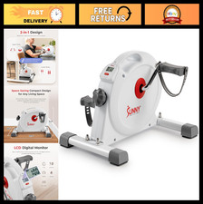 Under-Desk Bike Exerciser - Low-Impact Cardio Cycling Equipment for Home/Office,