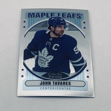 2021-22 O-Pee-Chee Platinum John Tavares #R-56 Retro Toronto Maple Leafs