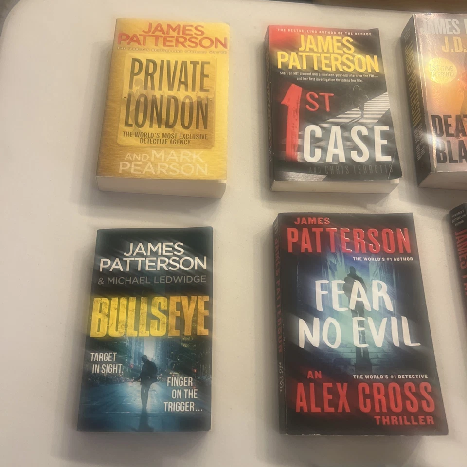 James Patterson Lot Of 10 Paperback Books - Image 2 of 4