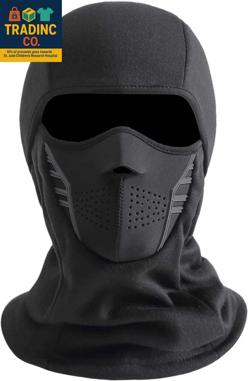 Winter Windproof Fleece Balaclava Thermal Face Mask for Skiing and Riding