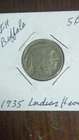 1935 US Buffalo Nickel Circulated 5C Business Strike