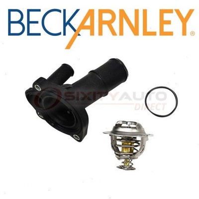 Beck Arnley Coolant Thermostat Housing Assembly for 2015-2017 Land Rover wx