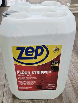 #ad Zep Heavy Duty Floor Stripper Ammonia Free Concentrate 5 gallon $60.00
