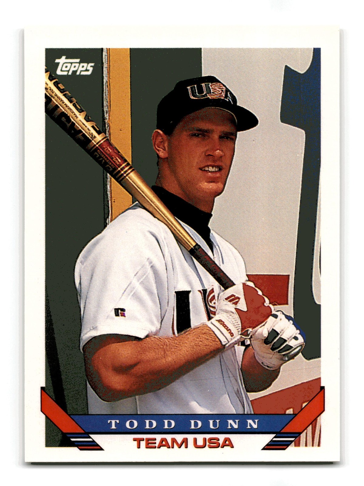 Todd Dunn 1993 Topps #19 Team USA NM-MINT