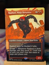 Raphael, Ninja Destroyer [Borderless] #218 Prices | Magic Teenage