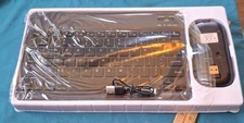Bluetooth Keyboard and Mouse Combo Rechargeable Portable Wireless Keyboard Mouse