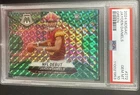 2024 Panini Mosaic Jayden Daniels PSA 10 NFL Debut Green Mosaic #272 Prizm