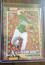 2026 Topps Series 1 - Mason Barnett #273 Green & Pink Polka Dots (RC)