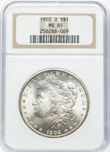 1902-O $1 Morgan Silver Dollar NGC MS 65