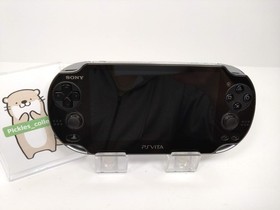 PS Vita Crystal Black PCH 1100 Console w/8GB USB Wi-Fi PSV Tested Sony 0507J