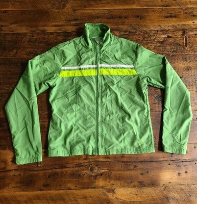 VTG Nike full  Zip Active Track jacket Women's Medium Swoosh Green