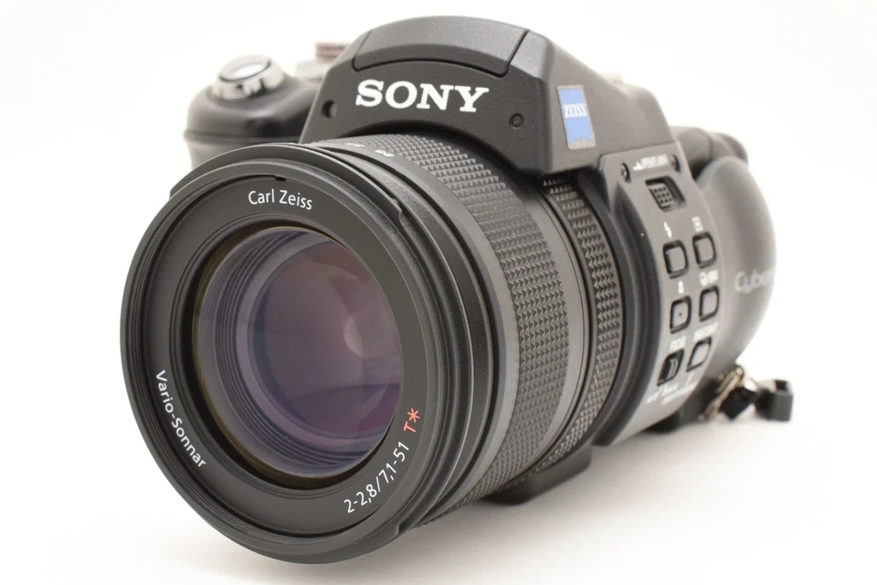 🎦［N.MINT W/Battery］Sony Cyber-Shot DSC-F828 Black 8.0MP Digital Camera JAPAN - Image 3 of 4