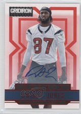 2012 Panini Gridiron Rookie X's Signatures 72/499 Dwight Jones #235 Auto 0a1