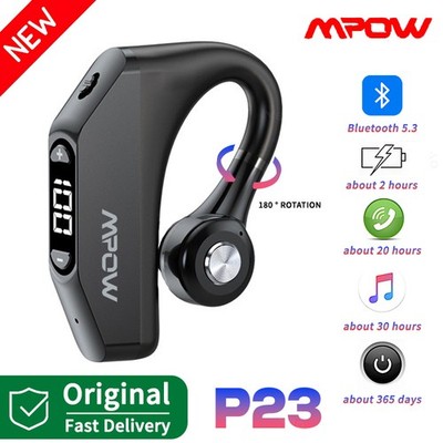 Mpow Wireless In-Ear Earphone Bluetooth 5.3 Noise Cancelling Sport Headset 20Hrs