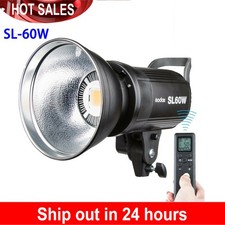 US Godox SL-60W 60Ws 5600K Bowens Mount Studio LED Video Light Continuous Lamp