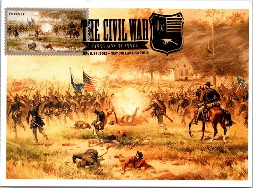 Dr Jim Stamps Maximum Card Antietam 1862 Forever Fdc