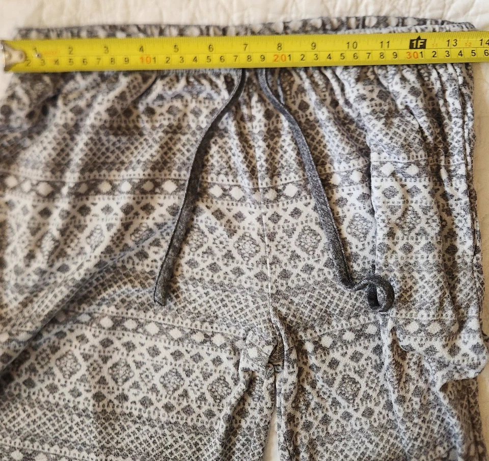 Conjunto de pijama Cuddl Duds para mujer S gris/blanco manga larga ropa para dormir top y pantalones Foto 4 de 4