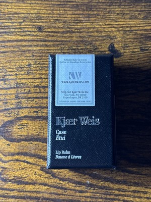 Kjaer Weis Iconic Edition Case for Lip Balm