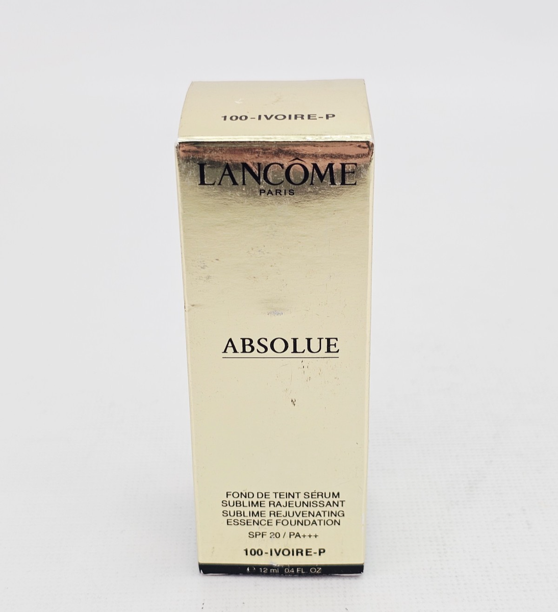 Lancome Absolue Essence Foundation SPF 20 PA+++ 100 Ivoire P MSRP