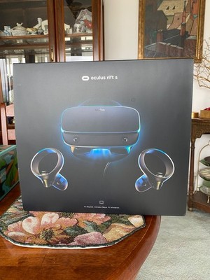 Meta Oculus Rift S PC Powered VR Gaming Headset - Black *USED - WITH BOX*