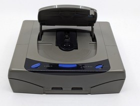 Sega Saturn HST-3200 Gray Console Complete Set Tested Japan NTSC-J