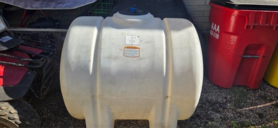 #ad 225 gallon water tank the tank is completely clean inside.No pesticides ever $400.00