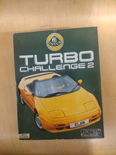 Commodore Amiga - Lotus Turbo Challenge 2 big box game. Tested & Working
