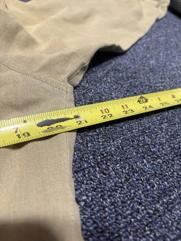 Camisa de soldadura TecGen FR M para hombre con botones CAT 2112 trabajo construcción utilidad Foto 3 de 4