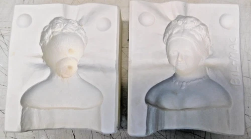 Vintage Bil-Mac Mrs.Clause Ceramic Slip Casting Mold #41