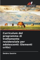 Deidre Gestrin | Curriculum Del Programma Di Trattamento Residenziale Per...