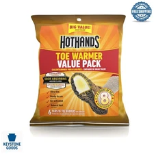 Long-Lasting Air-Activated Toe Warmers (6 Pair)