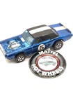 Hot Wheels Redline TNT-Bird 1969 Blue / Brown Interior Made Hong Kong W/Button