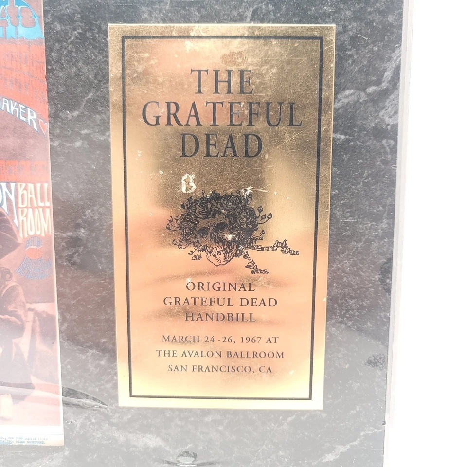 The Greatful Dead Handbill March 24 26 1967 The Avalon Ballroom - Image 4 of 4
