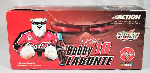 NASCAR Bobby Labonte #18 Interstate Batteries Coca-Cola 2001 Pontiac 1:24 Action - Picture 14 of 24