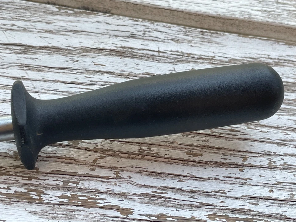 Afilador de cuchillos CROMO-VANADIO hoja afiladora varilla de acero 12" Solingen Alemania Foto 2 de 4