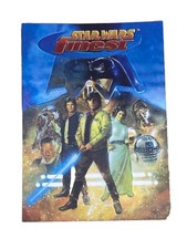 Excellent: Vintage 1996 Finest Star Wars Title Card Chromium Trading Card