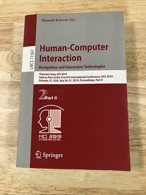 Human-computer Interaction : Recognition and Interaction Technologies; Themat...