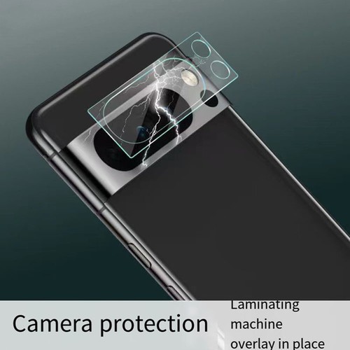 3Pcs Protektor Von Schwarzer Glaskamera -Objektiven Für Google Pixel 8 8 P → - Bild 2 von 16
