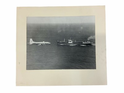 Canadian Forces RCN RCAF Maritime Patrol Lockheed CP 140 Matted Photo 17 x 15