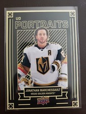 2022-23 Jonathan Marchessault UD Portraits Upper Deck Series 1 Hockey Vegas...