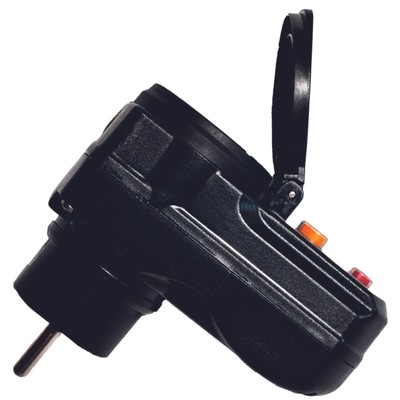 Adaptateur Disjoncteur FI 30 MA 16A – Protection Portable Pour Jardin, Chantier, Camping (IP54, Norme EN 61008) - 8