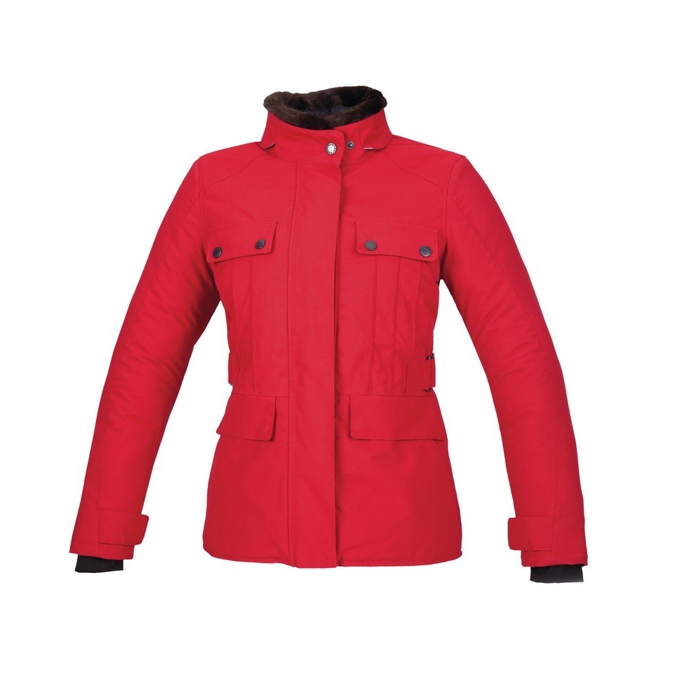 GIACCA GIUBBINO TUCANO URBANO DONNA INVERNALE URBANA 5G ROSSO PER