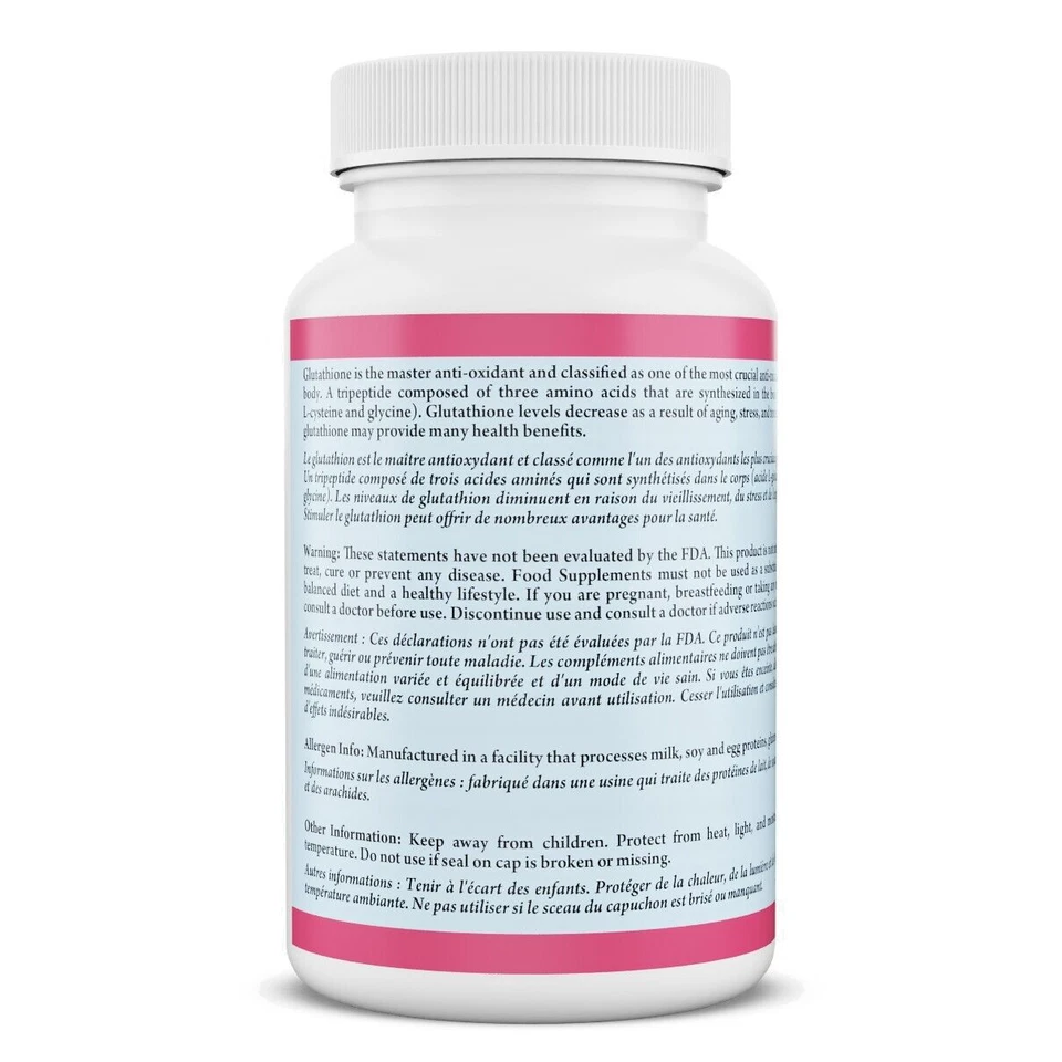 BeShiny L-Glutathione Skin Whitening pills 1000mg Supplement Antioxidant Anti - Image 3 of 4