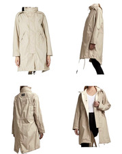G-star Raw Fishtail Wmn Hooded Parka*bnwt*size-m*colour-khaki*