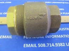 Watts/Atlas Copco 2" Check Valve, 400WOG, Bronze, 0376357, New Unused Surplus