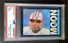Warren Moon 1985 Topps RC PSA 7 Centered Beauty Rookie Card #251. rookie card picture
