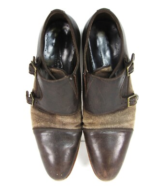Kenneth Cole Leather Brown Slip On Loafer Moccasin Shoes  display picture 1