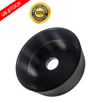 Wheel Balancer Large Truck Rim 7.5'' Spacer Backing Plate Black - 36mm Shaft Coat