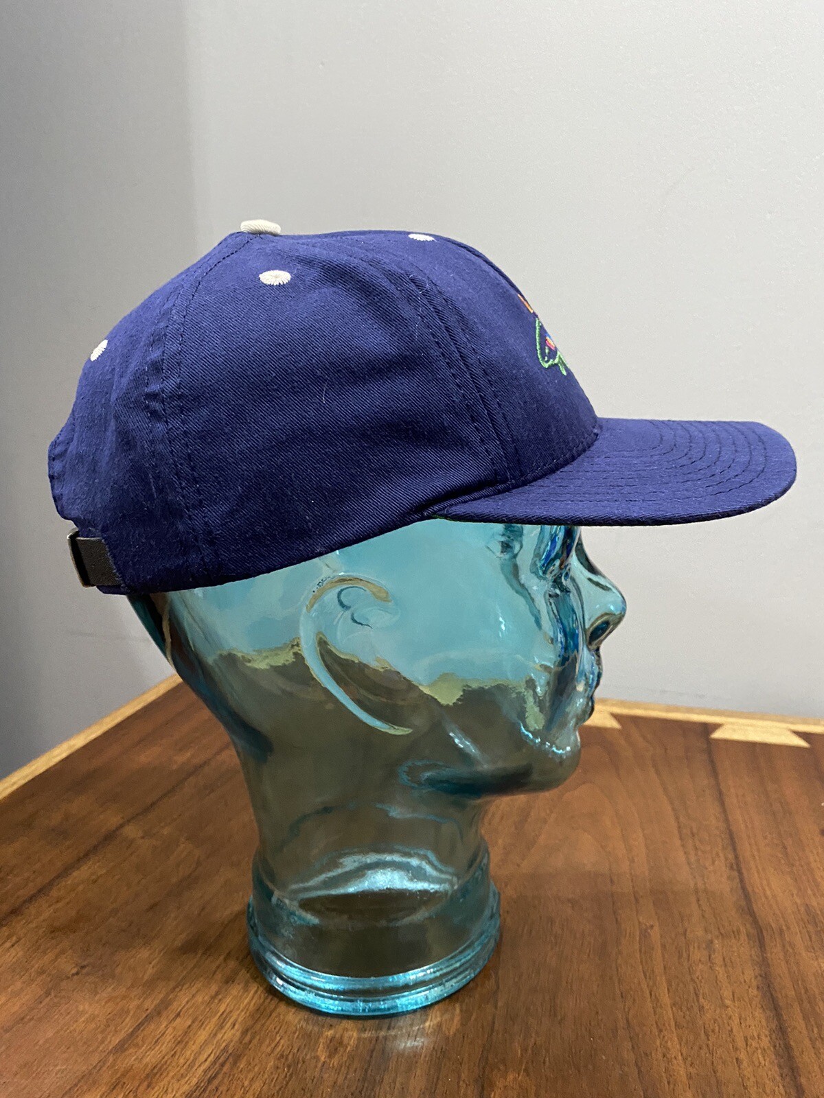 Greg Norman Hat Cap Adjustable Strap Back Blue Sh… - image 5