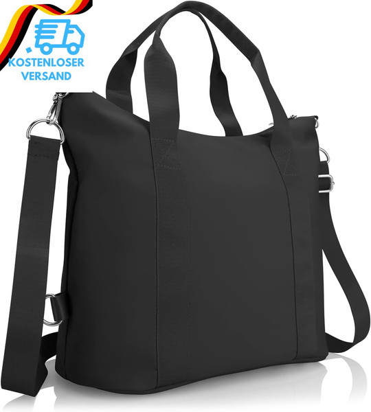 Dobsechs Handtasche Damen Wasserdicht Groß Nylon Handtaschen Damen UmhäNgetasche-image